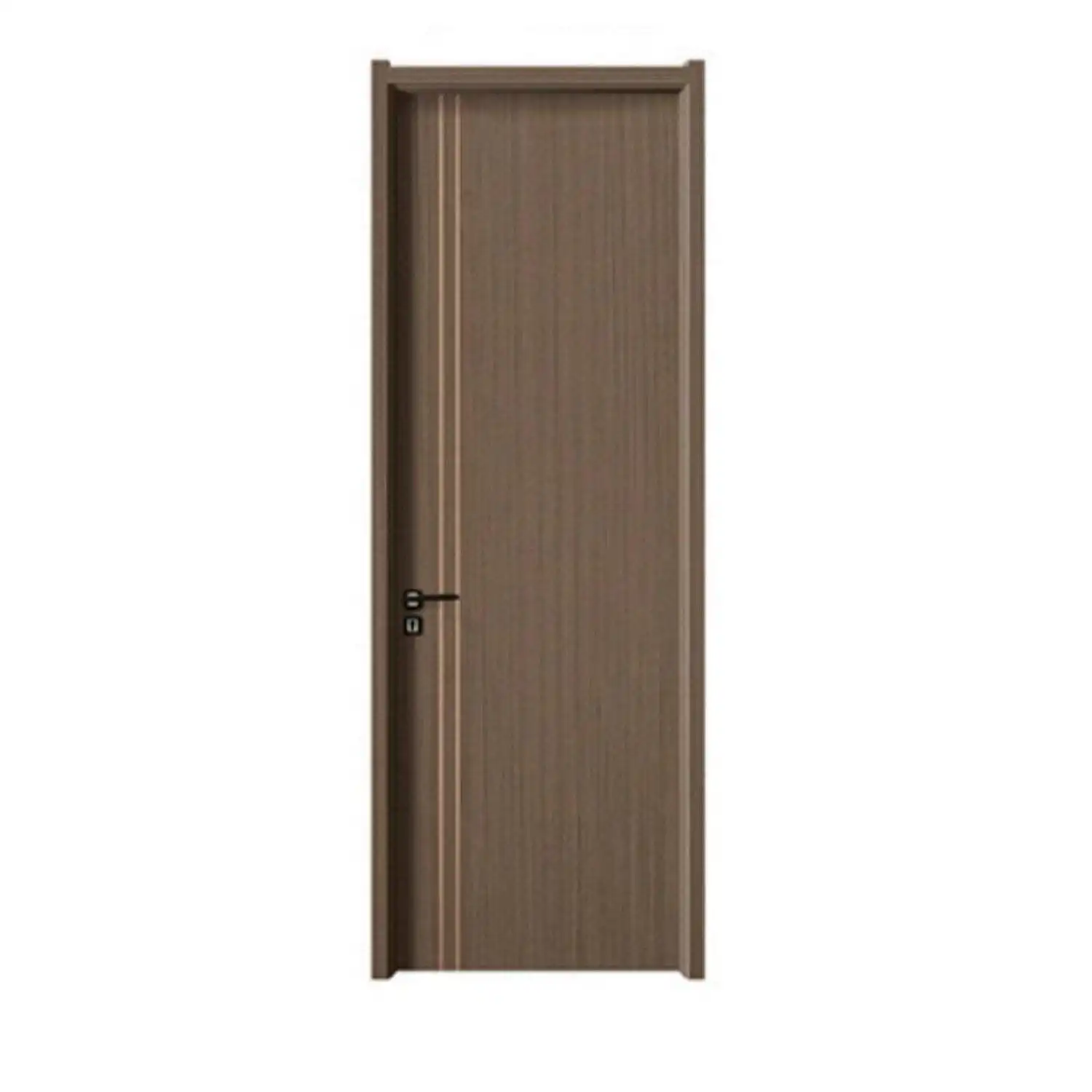 चीन आपूर्तिकर्ता थोक नवीनतम डिजाइन लकड़ी का दरवाजा आंतरिक दरवाजा कमरे का दरवाजा