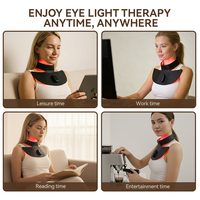 Masque facial LED en silicone à tenir à la main avec photothérapie pour usage domestique