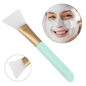 Skin Face Care Makeup <b>Tool</b> Round <b>Silicone</b> Facial Mud Mask Applicator Facial Mask Brush Beauty <b>Tools</b> Gracedo ISO9001 Certified - Product Image 1