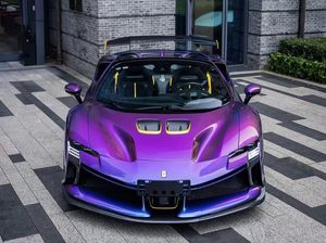 <span class=keywords><strong>Film</strong></span> <span class=keywords><strong>de</strong></span> protection <span class=keywords><strong>de</strong></span> carrosserie automobile en vinyle PVC anti-rayures, couleur métallique liquide violet <span class=keywords><strong>nuit</strong></span> <span class=keywords><strong>de</strong></span> haute qualité, <span class=keywords><strong>film</strong></span> PET changeant <span class=keywords><strong>de</strong></span> couleur - Product Image 2