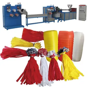 Mesh Zak Making Machine Knoflook Gember Ui Ei Netto Tas Productie Machine