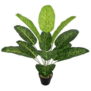 Fabricants Offre Spéciale décoration de jardin bouquet aménagement paysager faux arbre plantain feuille plante verte - Product Image 5
