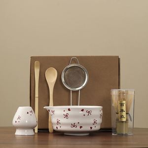 Handmade Modern 22oz Ceramic Matcha Bowl Japanese <b>Tea</b> Ceremony Kit for Business Gifts Big Salad Porridge and Juice Bowl - Product Image 2