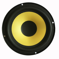 Haut-parleur de graves HiFi 6,5 pouces en fer, 8 ohms 60W, deux voies, haute qualité, audio audiophile, directement de l'usine