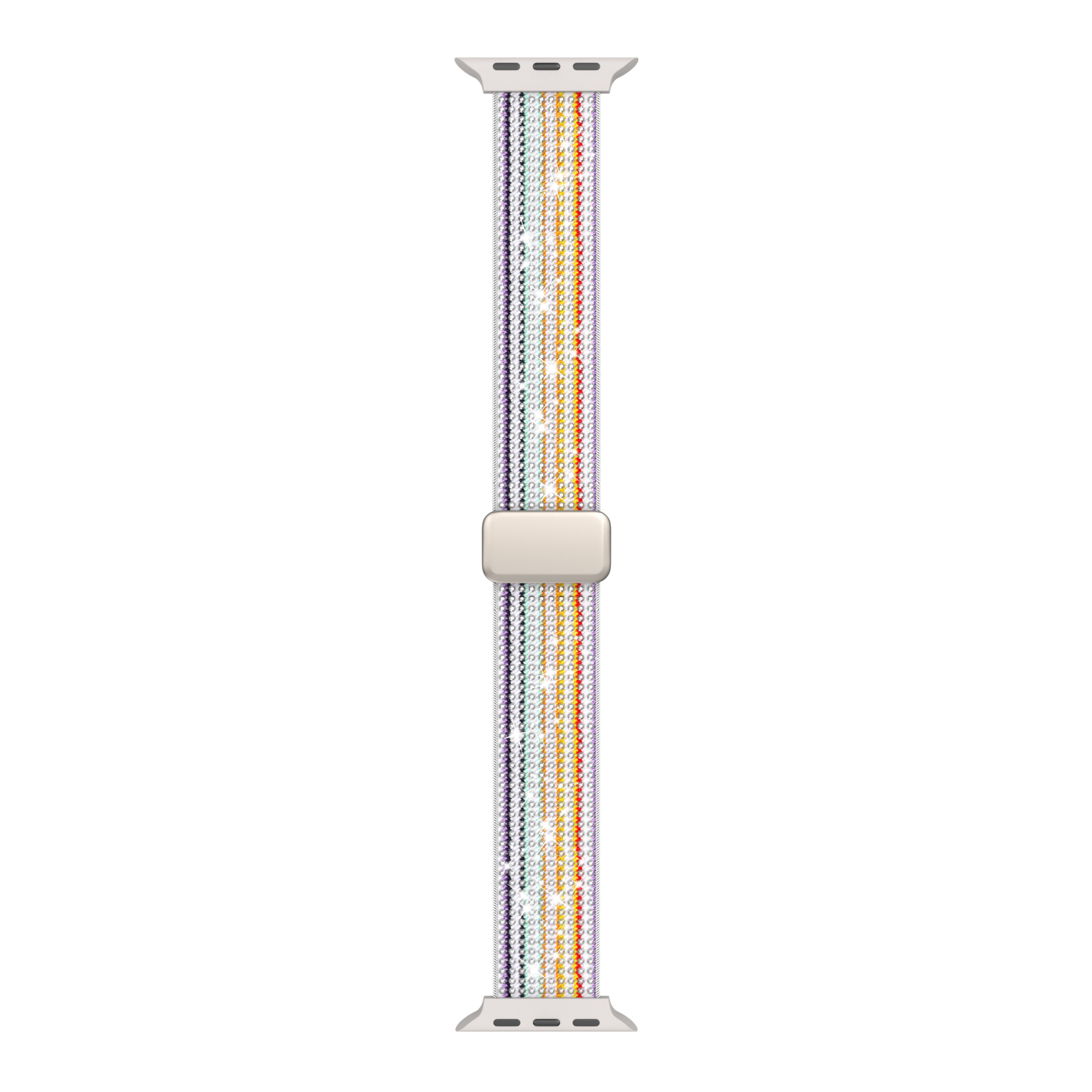 9# Arc-en-ciel blanc