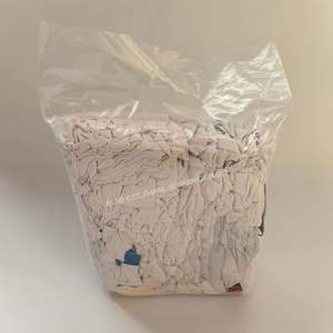 Paños de Algodón Blancos Impresos de Alta Calidad - Toallitas Industriales Súper Absorbentes para Limpieza en el Lugar de Trabajo - Product Image 1