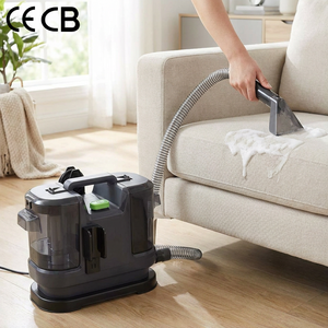 Nettoyeur de tapis professionnel multifonctionnel certifié CE, portable, pour nettoyer les taches sur les tapis et les revêtements, avec buse réglable - Product Image 1