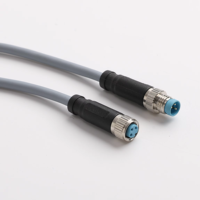 Câble réseau à connecteur stable de la série M12 adapté aux scénarios d'équipements réseau à interface RJ45