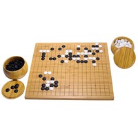 Portable Kids Educational Toys Custom Go Game Set Board Go Game Set Board Go Board Game with Bowls and Stones