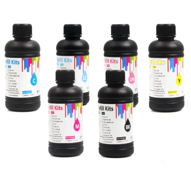 Supercolor для Epson Soft Uv Ink серии T Uv Ink LED UV Ink DX7 для принтеров Epson DX5 DX7