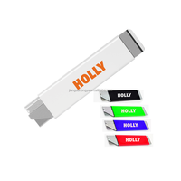 Couteau de découpe automatique rétractable de sécurité en métal pour cartes de visite, papier et carton – Idéal comme cadeau promotionnel