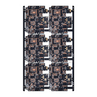 Carte de circuit imprimé FR4 1OZ à 2 couches personnalisée à haute teneur en TG, substrat de circuit imprimé OEM pour contrôleurs d'écran tactile IPC industriels