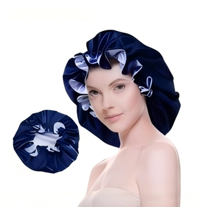 <span class=keywords><strong>Bonnet</strong></span> <span class=keywords><strong>de</strong></span> <span class=keywords><strong>nuit</strong></span> réglable pour femme toutes saisons / Double couche givrée / <span class=keywords><strong>Chaud</strong></span> et respirant / 100 % fibre <span class=keywords><strong>de</strong></span> polyester - Product Image 2