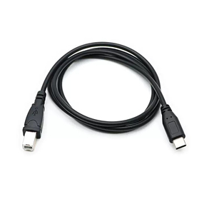 USB-C Power Adapter Charger <b>Cable</b> USB 3.1 Type C Male Connector to USB 2.0 B Type Male <b>Data</b> <b>Cable</b> - Product Image 1