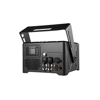 Proyector Láser RGB de 10W MOKE IP66 Resistente al Agua, Láser para Espectáculos, DMX512, Activación por Sonido, para Fiestas al Aire Libre, DJ, Festivales, Bodas y Eventos