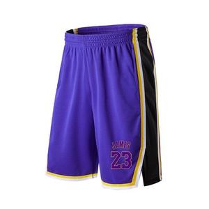 Celana Pendek Basket Retro USA 2025 Ukuran Besar Desain Baru Nama Tim Bordir Populer Bahan Mesh Bernapas Cepat Kering Unisex - Product Image 6