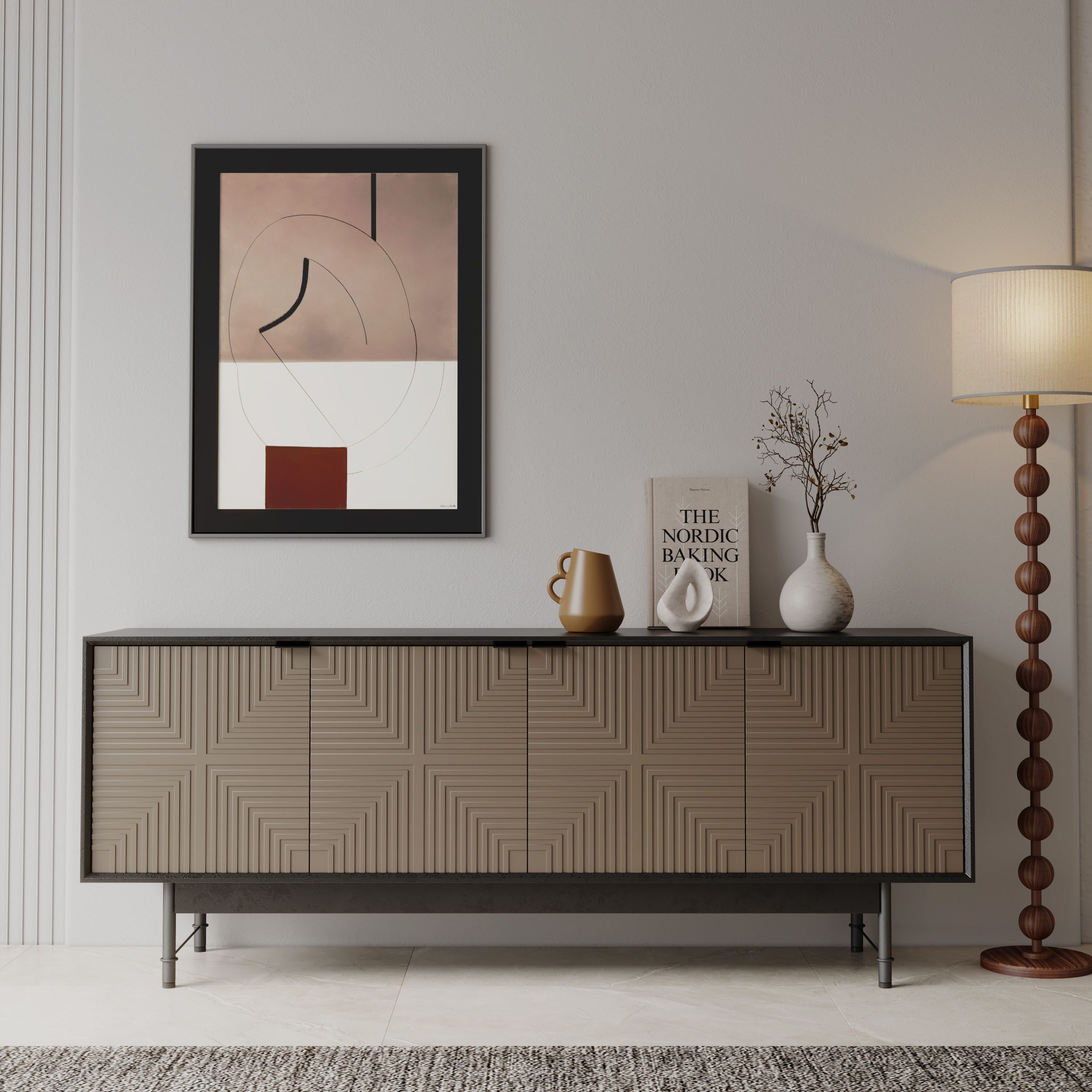 สีน้ำตาล