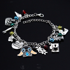 Pulsera Kawaii Familiar con Dibujos Animados, Linda Pulsera con Dijes de la Familia Ohana, Amistad, Tema de Lilo y Stitch, para Mujeres y Niñas - Product Image 3