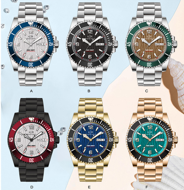 Men's Luxury Stainless Steel Watch Automatic Movement Mechanical Watch
