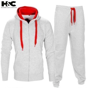 Logo personnalisé Costumes de sport à capuche Costumes de survêtement Tech Fleece Deux pièces Vente en gros Survêtement pour hommes Costumes de jogging durables - Product Image 6
