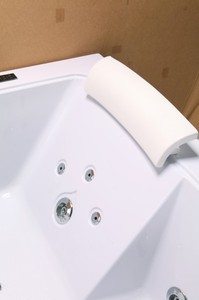 Acrylique Intérieur Luxe Jacuzzier Whirlpool Autoportant Surf Massage Spa Baignoire 2023 Usine Nouvelle Villa Moderne Modèle 3D Conception - Product Image 3