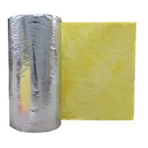 Class A fire Resistance Thermal Insulation Industrial use High Temperature Glass Wool Roll Blanket