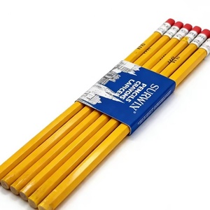 Meilleures ventes sur le marché nigérian – Crayon HB jaune en bois de qualité supérieure de 7 pouces avec gomme rouge sur le dessus, personnalisable en gros - Product Image 5