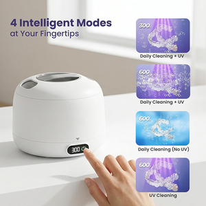 Nouveau produit : Nettoyeur dentaire ultrasonique détachable électrique 4 modes 45 kHz avec UV pour appareils <span class=keywords><strong>de</strong></span> rétention - Product Image 2