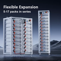 Batterie LiFePO4 haute tension Deye BOS-G Pro pour C&I à petite échelle, packs de batteries 5kWh, 10kWh, 20kWh, 30kWh, 50kWh, 100kWh, batteries lithium-ion Deye ESS
