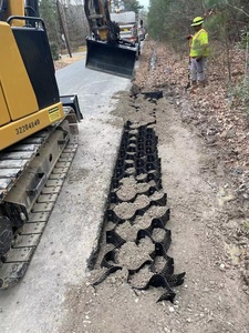 HDPE Geocell Mejor precio Rejillas de suelo de carretera y estacionamiento Malla de grava de entrada de plástico flexible para estacionamiento de grava - Product Image 5