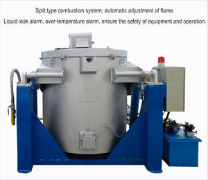 Horno <span class=keywords><strong>de</strong></span> fundición <span class=keywords><strong>de</strong></span> aluminio fundido, 200-1000kg, olla para horno <span class=keywords><strong>de</strong></span> fundición para producir lingotes - Product Image 2