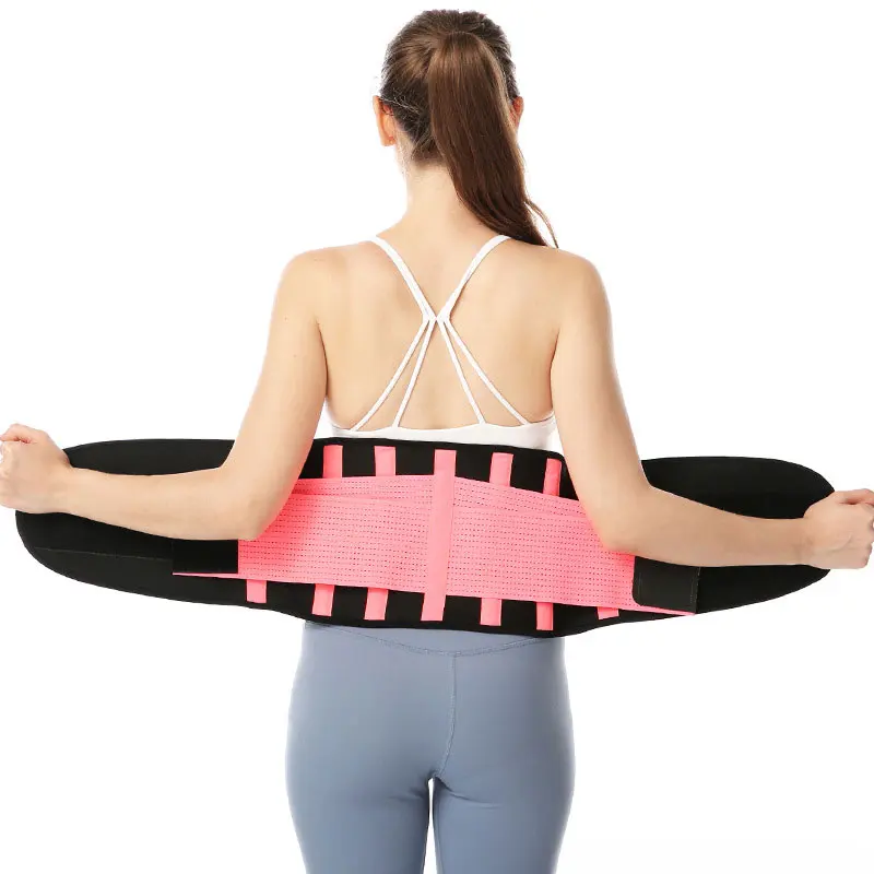 Ceinture de soutien lombaire élastique à la taille du dos pour le soutien de la taille des maux de dos