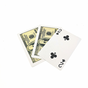 Cartes <span class=keywords><strong>de</strong></span> <span class=keywords><strong>poker</strong></span> <span class=keywords><strong>de</strong></span> qualité supérieure, avec motif dollar, pour les jeux - Product Image 3