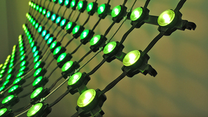 Led hiển thị không thấm nước quảng cáo ngoài trời Màn hình LED phương tiện truyền thông Lưới Cầu mặt tiền pixel Hiển thị điểm nguồn ánh sáng - Product Image 2