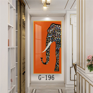 <span class=keywords><strong>Peinture</strong></span> d'art encadrée de luxe grand format 40 pouces, <span class=keywords><strong>Cheval</strong></span>, Peintures diamantées 5D en porcelaine de cristal tendance pour la décoration murale d'hôtels et de maisons - Product Image 2