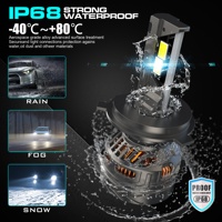 Lampu Mobil Chenlang High Power H7 300W 36000LM Super Terang 9005 9006 9012 H11 LED Canbus Tanpa Error H1 H8 H11 Lampu Depan LED H4