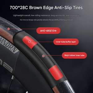 Vélo de ville 24 vitesses, course sur route, alliage d'aluminium, fourche à ressort incurvée, <span class=keywords><strong>suspension</strong></span>, freins à disque à câble, roues 700c, <span class=keywords><strong>pas</strong></span> <span class=keywords><strong>cher</strong></span> - Product Image 4