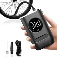 New Arrival Automatic Lightweight Wireless Digital Display Portable Car air pump Car tire Inflator Pump For Bicycle