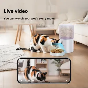 Comedero Inteligente para Mascotas Ecológico Directo de Fábrica, Icam 365, Video Remoto por Aplicación, Totalmente Automático, Temporizador WiFi, Carga para Perros y Gatos - Product Image 2