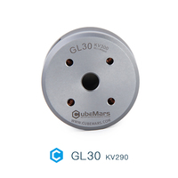 Motor de cardán GL30 KV290 CubeMars con eje hueco de 6 mm, motor CC sin escobillas impermeable IP45 para estabilizador de 3 ejes GoPro, pod de dron LiDAR