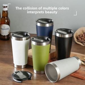 Custom Logo Copo Termico Stainless Steel <b>Beer</b> Mug Stein With Bottle Opener - Product Image 2