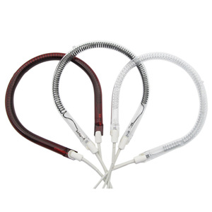 Pequeño calentador eléctrico con tubo halógeno de 10 mm de diámetro, elemento calefactor de 900 W para accesorios de calentadores solares - Product Image 1