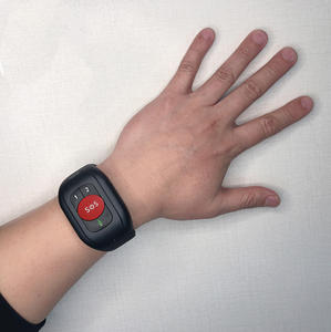 Montre connectée <span class=keywords><strong>GPS</strong></span> 4G étanche avec <span class=keywords><strong>bracelet</strong></span>, bouton SOS de grande taille, composeur automatique, alarme d'urgence pour personnes âgées, démence, <span class=keywords><strong>Alzheimer</strong></span> - Product Image 3