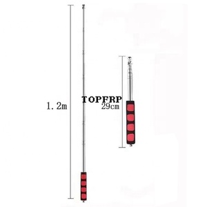 Extendable Stainless Steel Telescoping Handheld Flagpole - Product Image 5