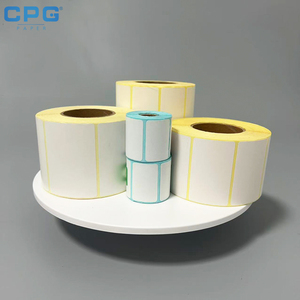 Étiquette thermique en rouleau 4x6, imperméable, qualité industrielle, avec revêtement supérieur, pour l'impression de colis logistiques - Product Image 1