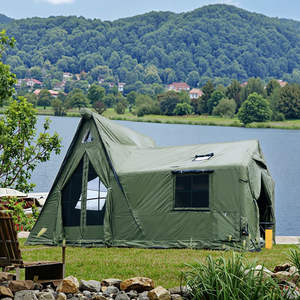 Tente gonflable durable en tissu anti-déchirure, tente de camping gonflable de haute qualité, OEM ODM disponible pour les environnements extérieurs difficiles - Product Image 2
