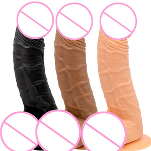 Dildo réaliste en PVC noir de 10 pouces avec <span class=keywords><strong>ventouse</strong></span> géante pour femmes – Jouet sexuel féminin <span class=keywords><strong>pas</strong></span> <span class=keywords><strong>cher</strong></span> - Product Image 4
