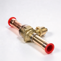 Vanne d'angle de service (vanne d'arrêt) en laiton Trane VAL05881 pour condenseur avec port d'accès SAE 1/4'' (pièce CVC)