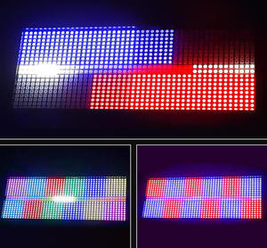 Luz Estroboscópica de Alto Brillo de 960 LED y 8 Segmentos para DJ, Iluminación de Efectos de Escenario para Fiestas, Eventos Musicales en Vivo y Transmisiones en Directo - Product Image 3