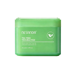 Toallitas Faciales de Árbol de Té con <span class=keywords><strong>Lactobacillus</strong></span> OEM - Calmante y Suavizante para Piel Sensible Propensa al Acné, Mascarilla Facial Hipoalergénica - Product Image 1